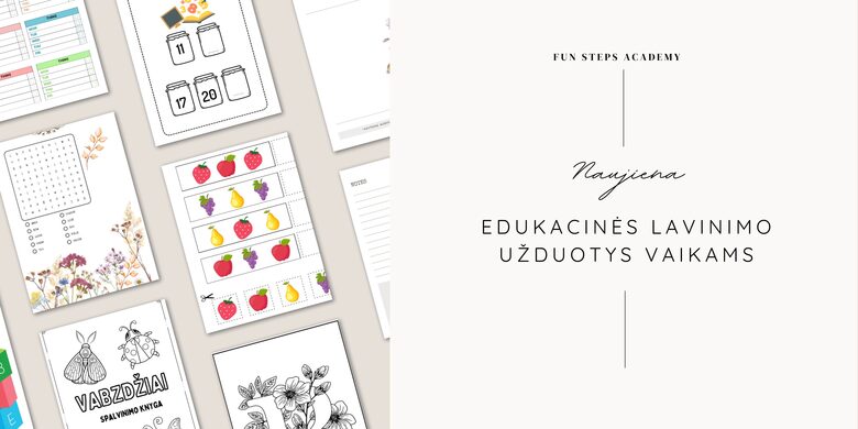 Lavinimo užduotys